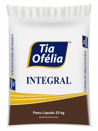 FARINHA DE TRIGO 25KG INTEGRAL RÁFIA